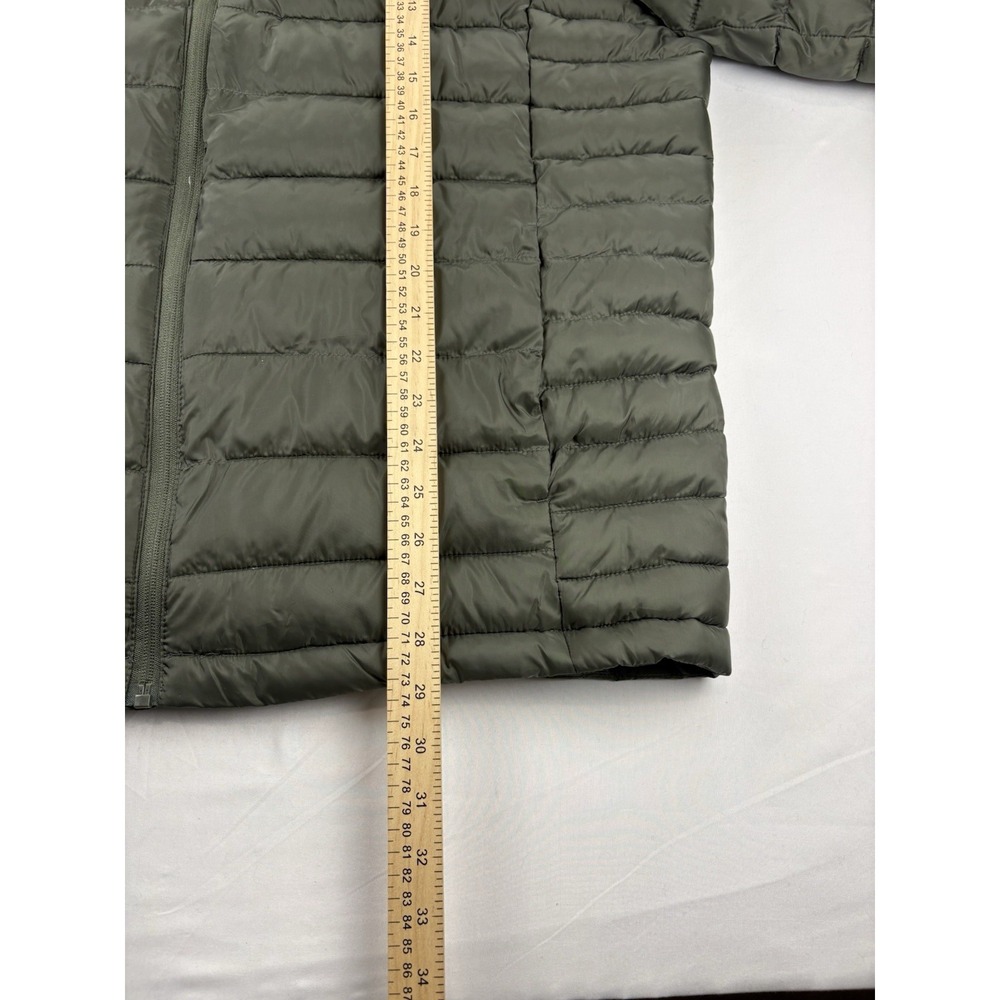 NWT Lands End Packable Puffer Jacket LM35OW426 Olive Green Men's Size XL. - Picture 10 of 16